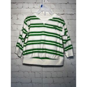 Little Co Lauren Conrad Baby Terry Cloth Striped Pullover and Shorts Set 9M 6M